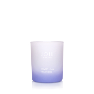 natural wax scented candle lilac