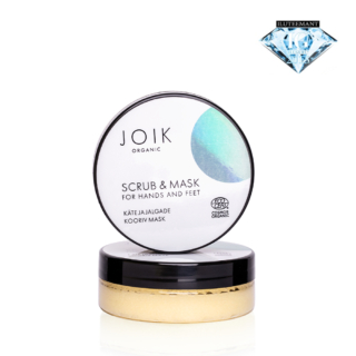 organic scrub and mask for hands and feet