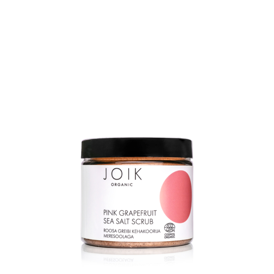 organic sea salt scrub pink grapefruit