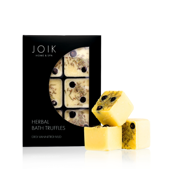 bath truffles with essential oils